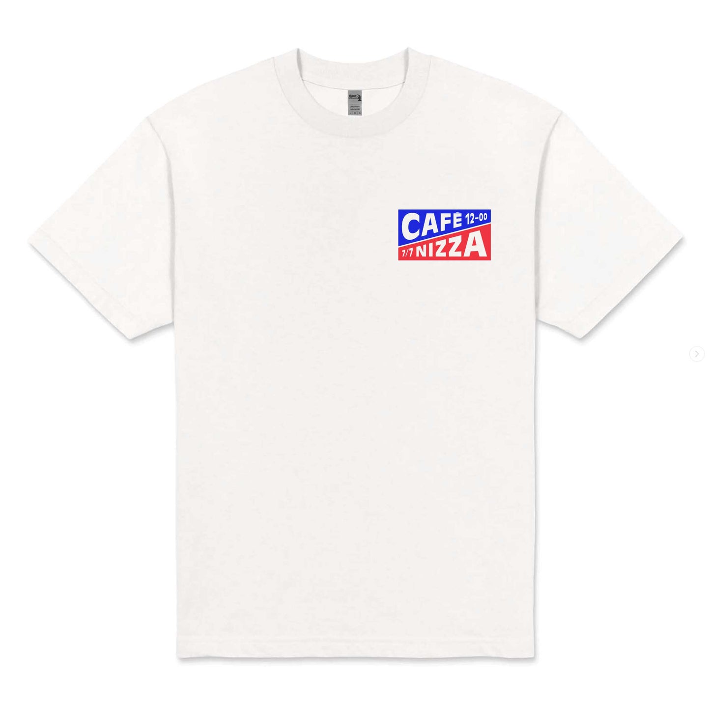 Café Nizza Tee White